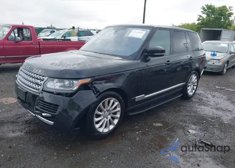 2016 Land Rover Range Rover 3.0L V6 Turbocharged Diesel Hse Td6 из США, поврежденный, VIN SALGS2KF8GA243400